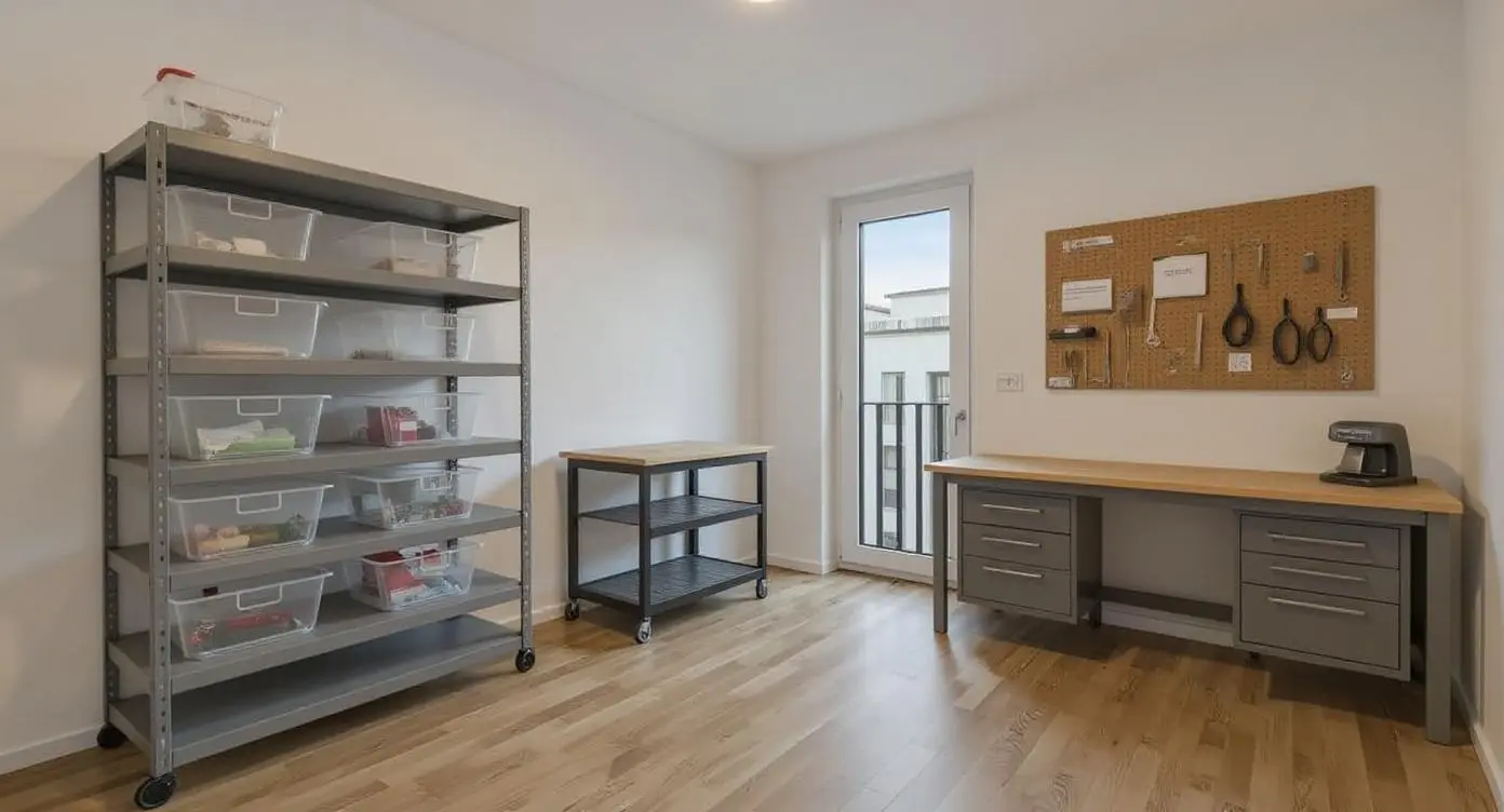 Dining room staging transformation - After AI enhancement