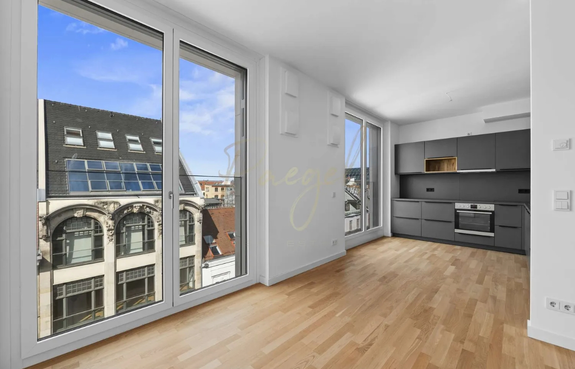 Home office staging transformation - Before AI enhancement